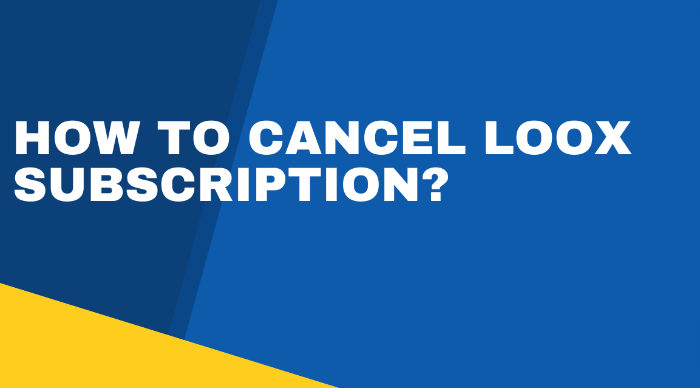 Cancel Loox Subscription